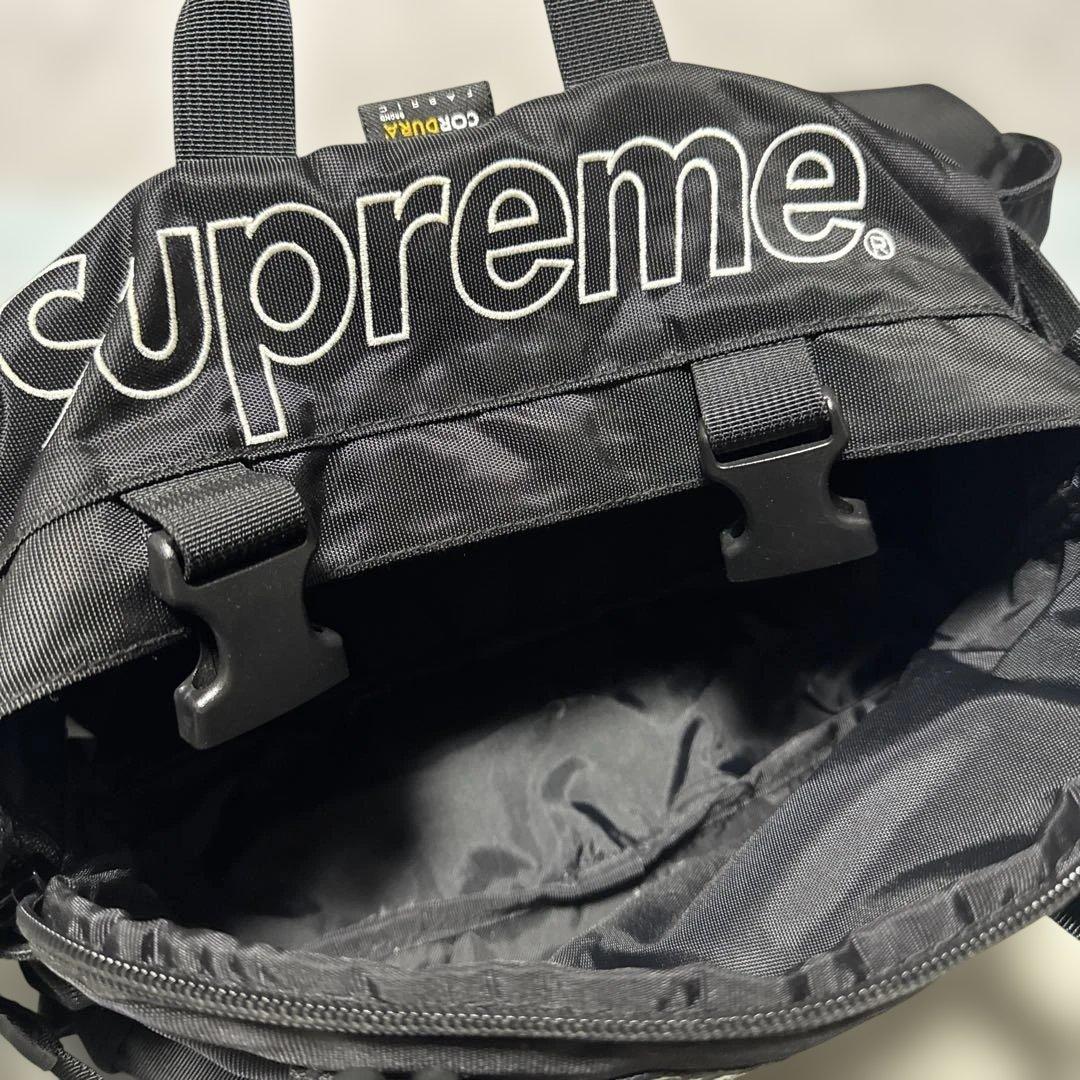 Supreme ボディバッグ ブラック シュプリーム 黒 大きめ 美品 - メルカリ