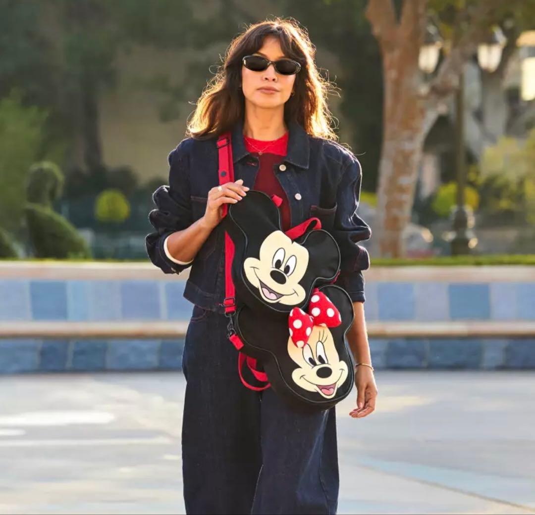 USディズニーストア ミニーマウスビッグフェイストートバッグ ミニ