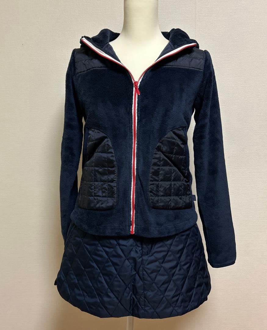 テニス　プリンス　prince パーカー　スカートセット冬 プリンス Prince テニスウェア レディース 中綿スカート WF5852 2025FW