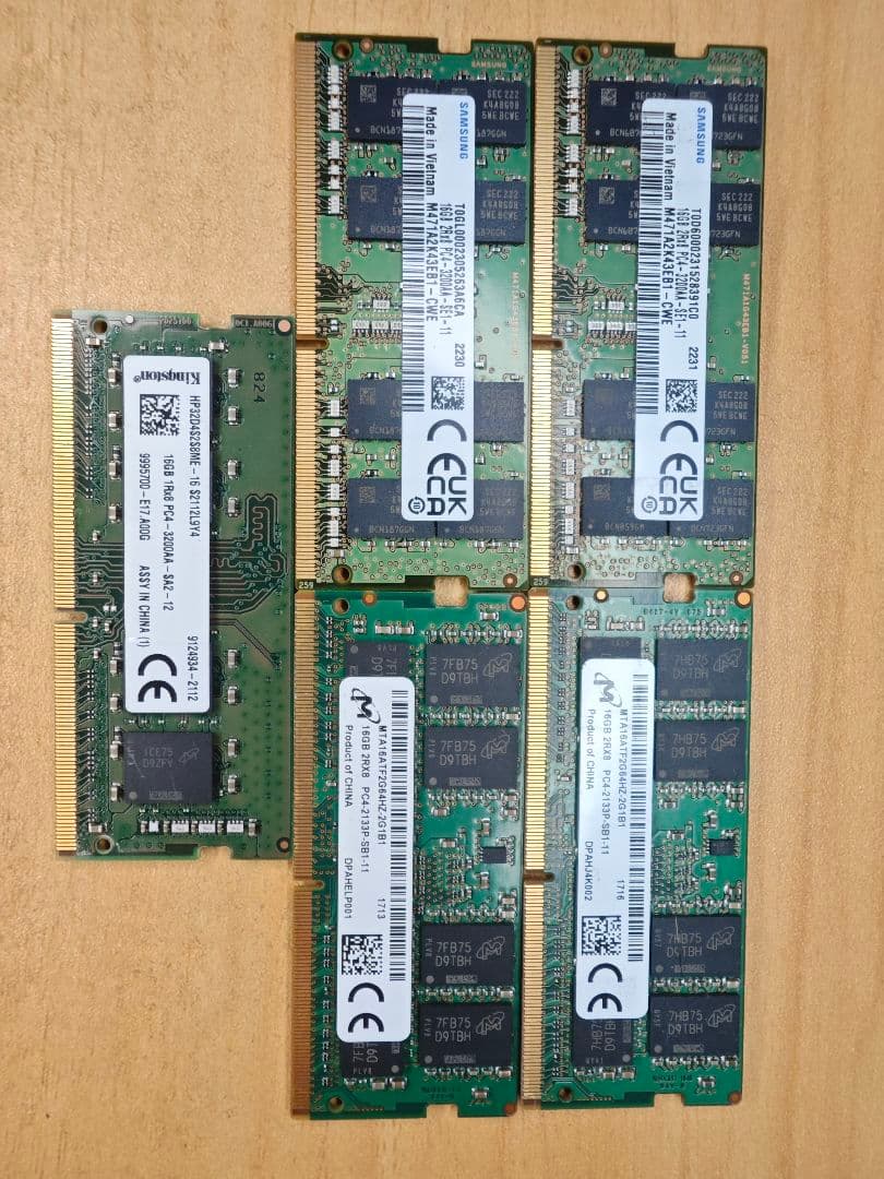 ド*ん様 メモリ 16g 5枚セット Amazon.co.jp: 【メモリ DDR5】GIGASTONE 16GBx1枚 (16GB Kit) DDR5