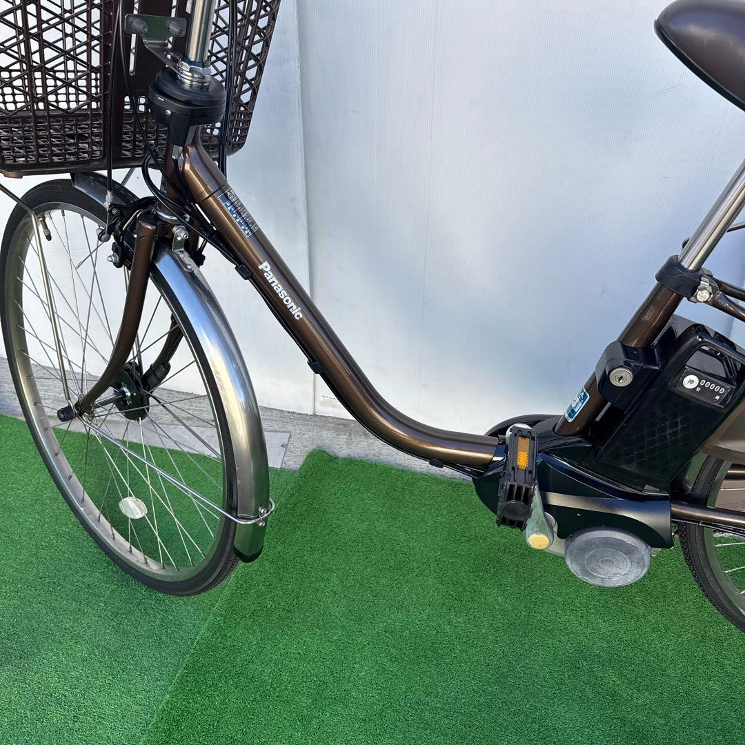 Panasonicパナソニック電動アシスト自転車26インチ 16Ah ブラウン