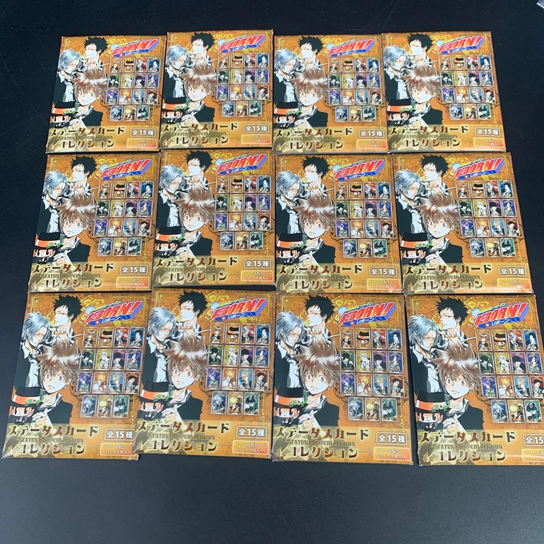 家庭教師ヒットマン　リボーン　Reborn ステータスカードコレクション 家庭教師ヒットマンREBORN！リボーン ステータスカードコレクション 獄