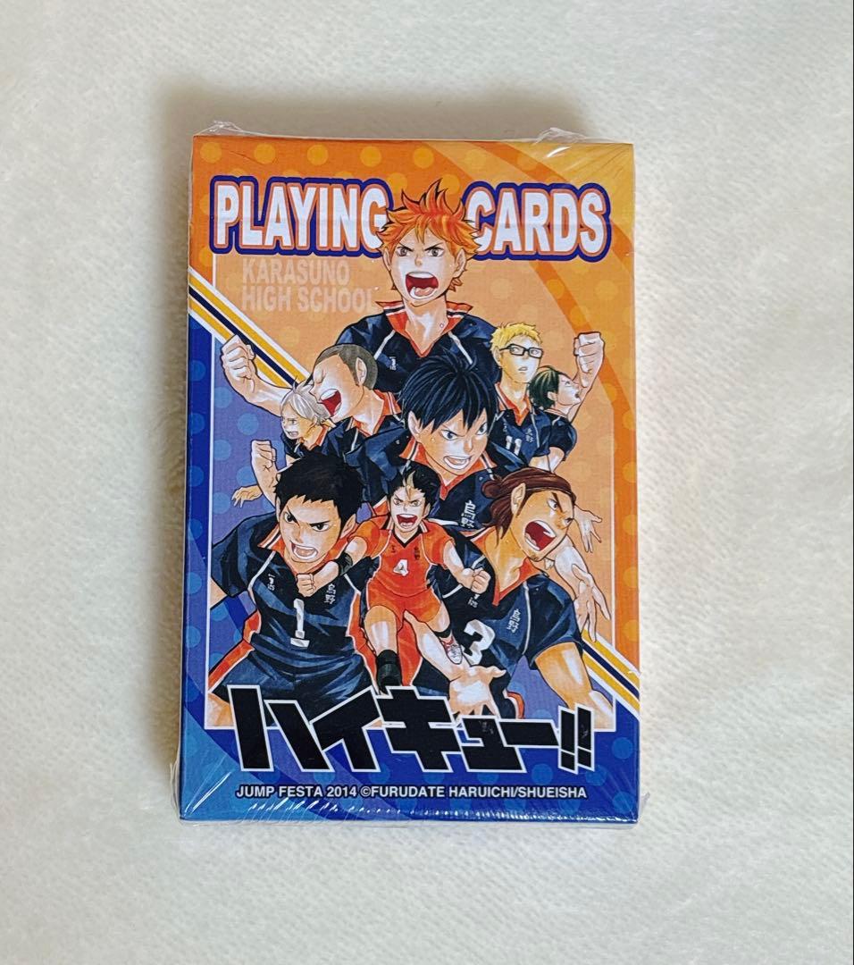 【新品・未開封】ハイキュー!! ジャンプフェスタ 2014 原作 トランプカード ハイキュー!! ジャンプフェスタ 2014 原作 トランプカード 未開封