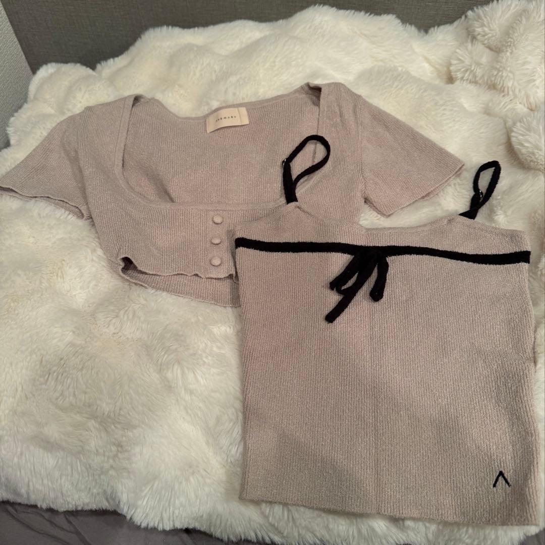 ANDMARY Natalie ribbon set - メルカリ