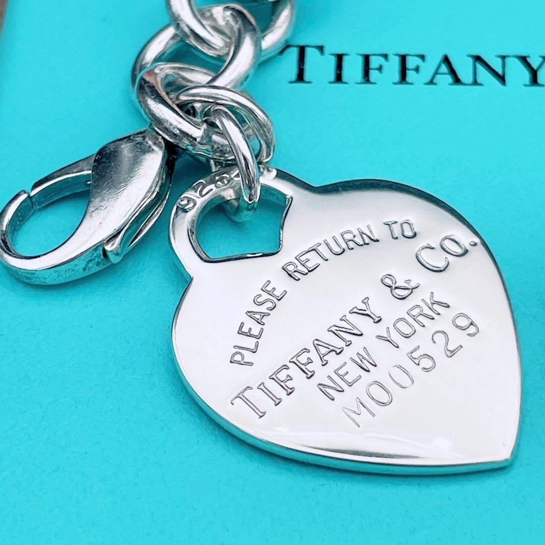◇ティファニー◇新品仕上済 リターントゥ ハート ブレスレット Ag 35.6g