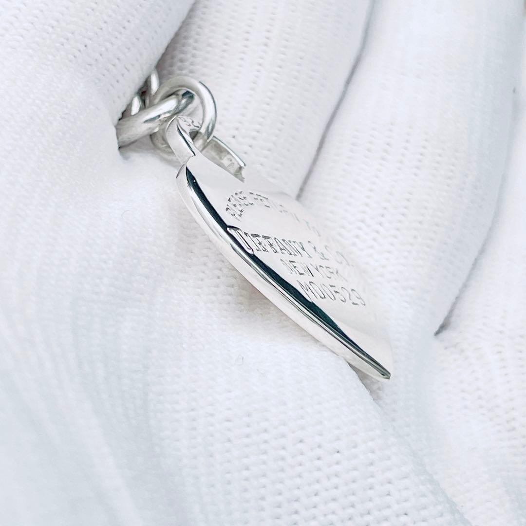 ◇ティファニー◇新品仕上済 リターントゥ ハート ブレスレット Ag 35.6g