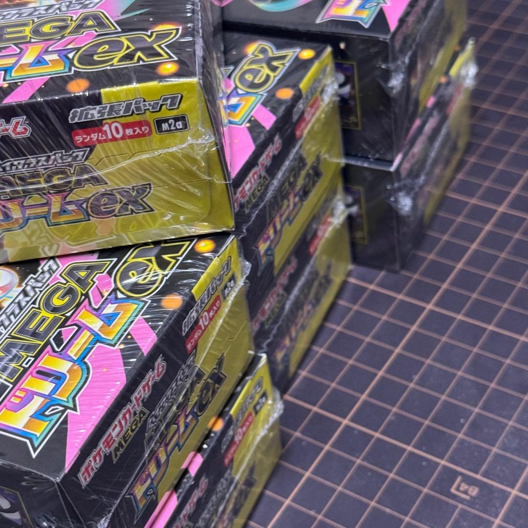 ポケモンカードゲーム MEGA ドリームex シュリンク付き7BOX