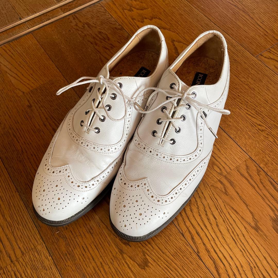 フットジョイ アイコンブラック ゴルフシューズ 27㎝ FootJoy（フットジョイ） ICON Black (アイコン ブラック) ゴルフ