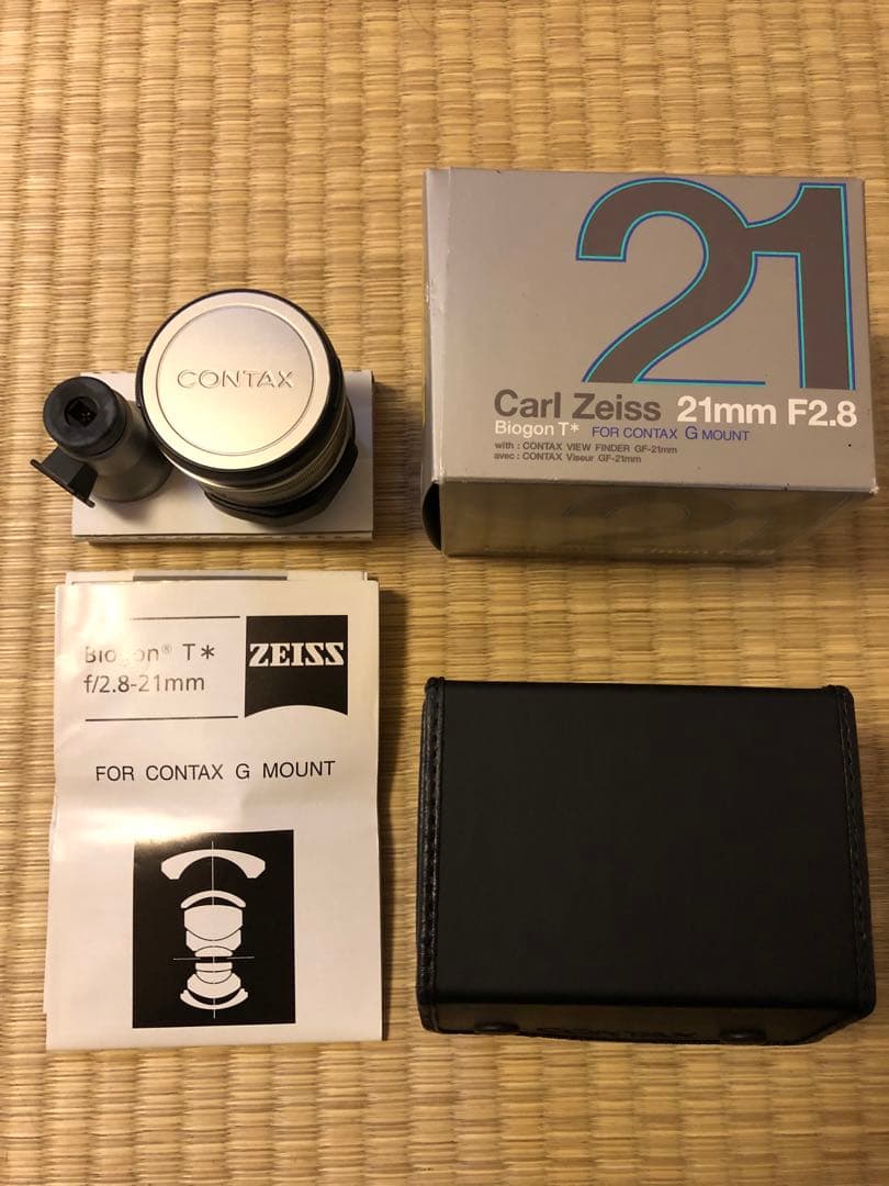 レンズ(単焦点) CONTAX G Carl Zeiss Biogon T* 21mm f/2.8 71rzFX+Wk3L._AC_UF350,