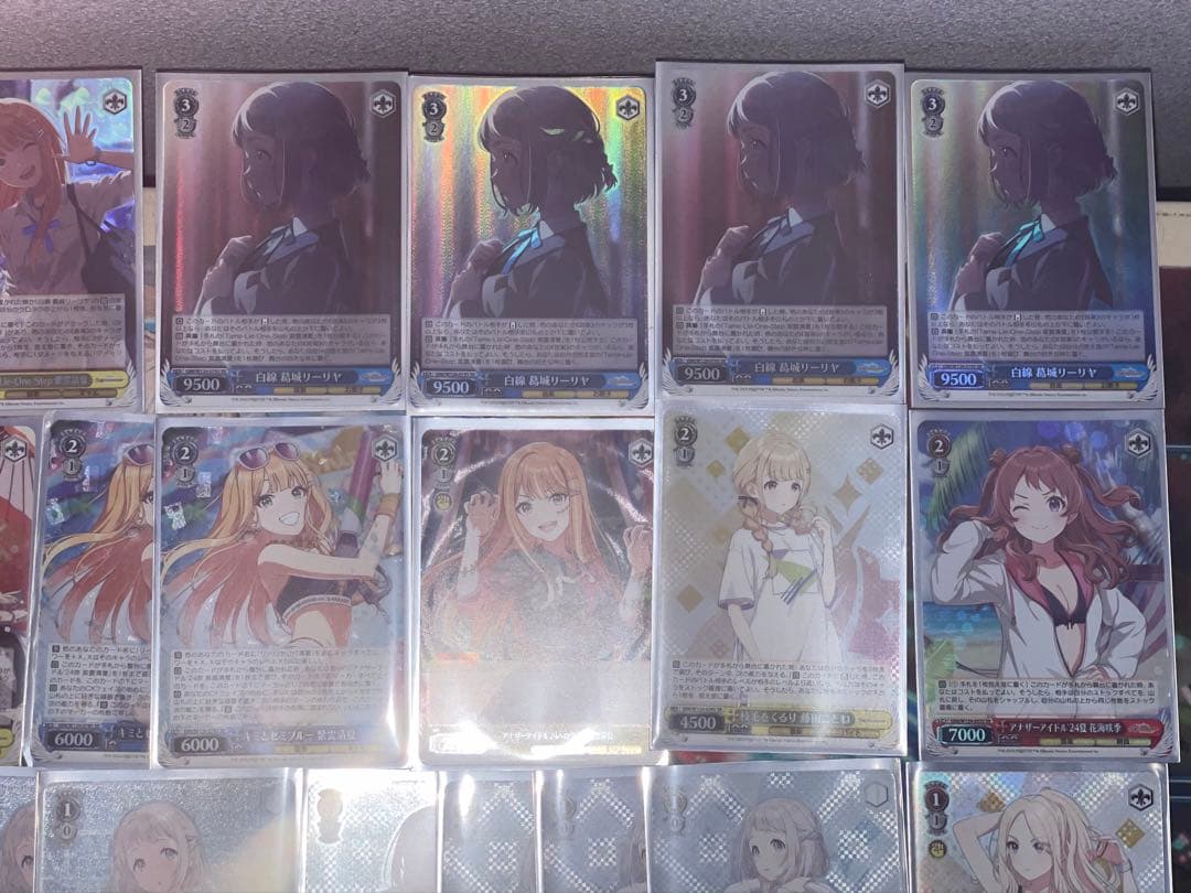 ヴァイス 学園アイドルマスター 学マス　SR デッキ　リーリヤ　清夏　門枝