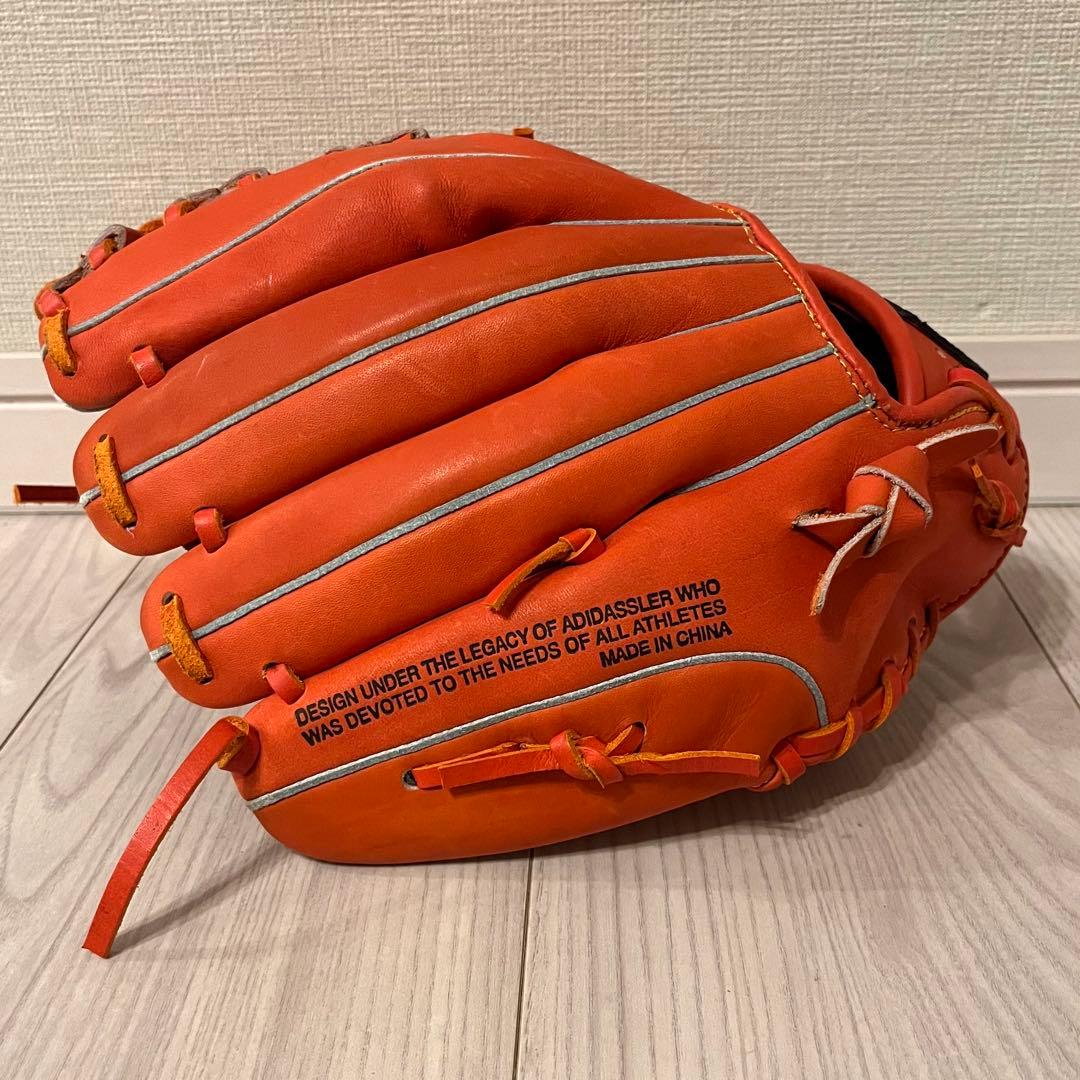 美品 アディダス メジャーパフォーマンス 軟式 内野手用 グローブ 未
