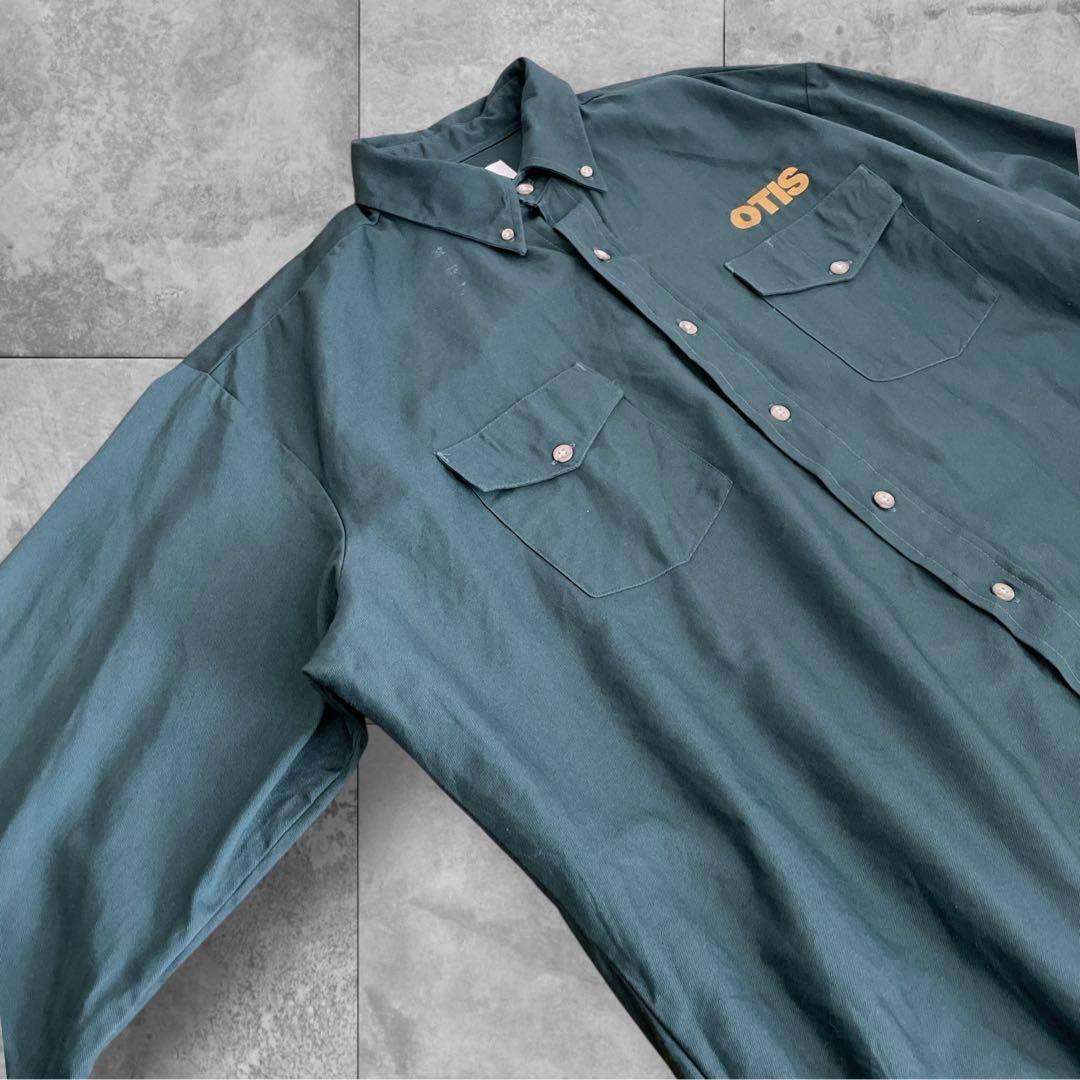 RIVERSIDE ワークシャツ BD メンズXL XT オーバーサイズ 古着 - メルカリ