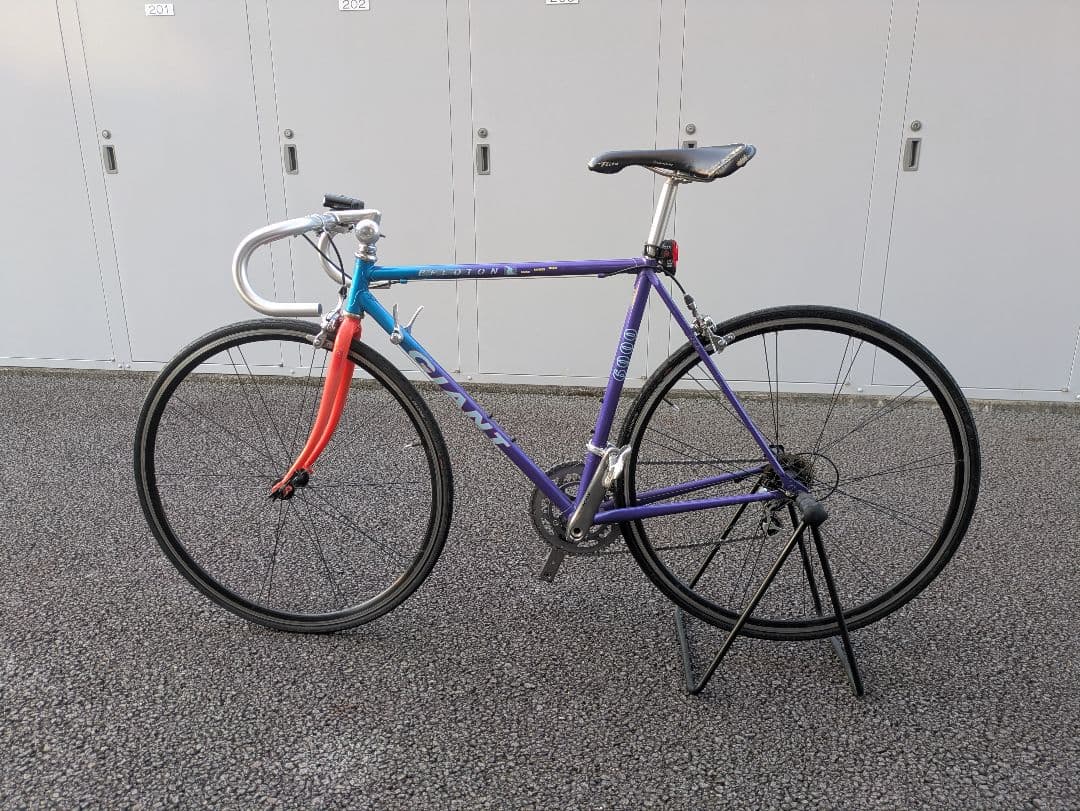 フレームセット】希少 GIANT PELOTON 6000 クロモリフレーム - メルカリ