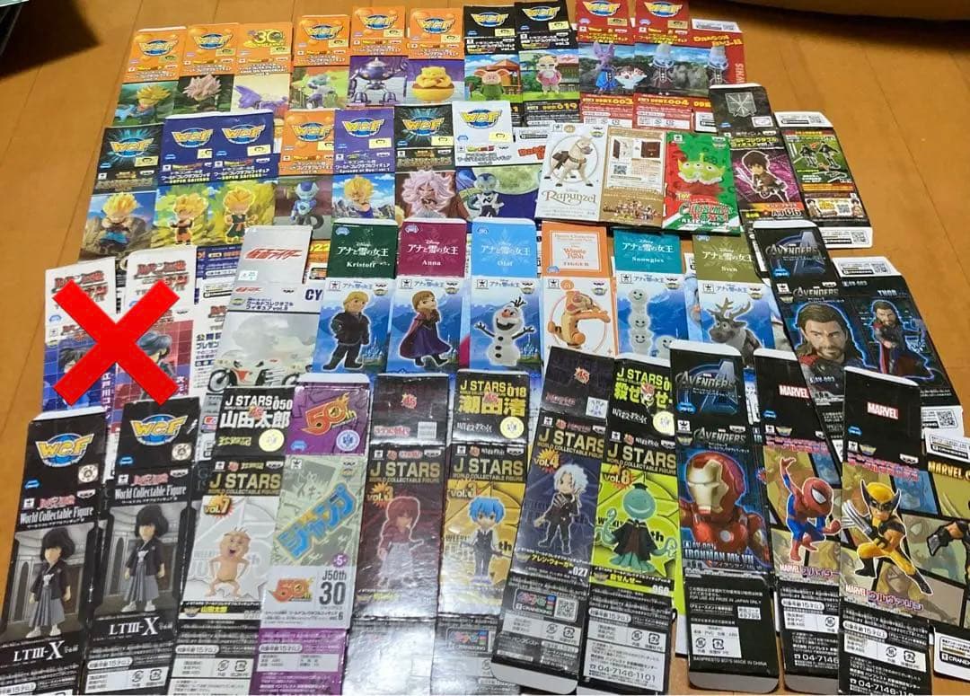 ワーコレ コレクタブル ONE PIECE ワンピース ジョジョ ドラゴンボール