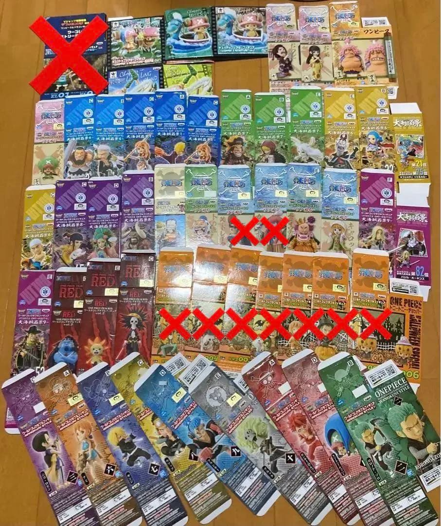 ワーコレ コレクタブル ONE PIECE ワンピース ジョジョ ドラゴンボール