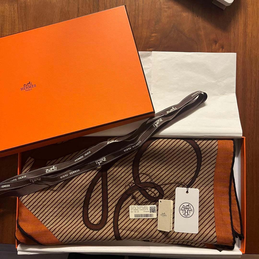 箱あり　HERMES エルメス　トライアングルジェアン　《鞭・シュミーズ》