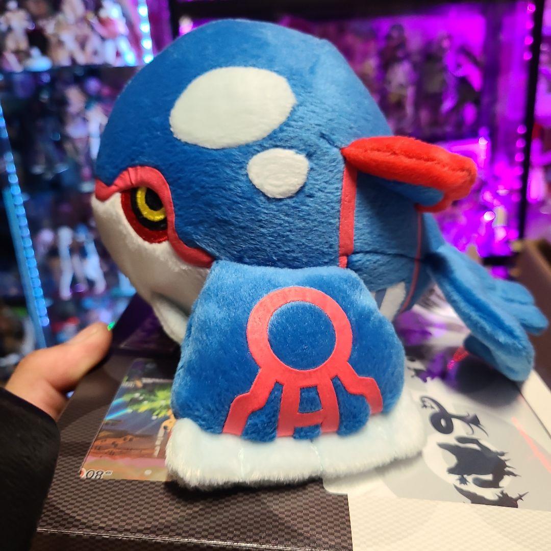 ポケモンセンターポケドールカイオーガ2003年初期希少品タグ付き