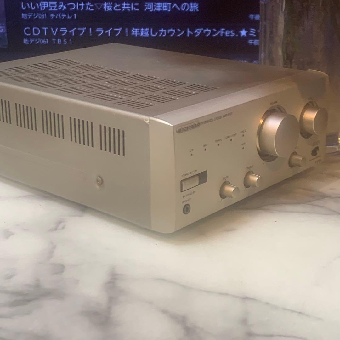 音出し確認済】□ONKYO プリメインアンプ A-909 オンキョー□現状渡し