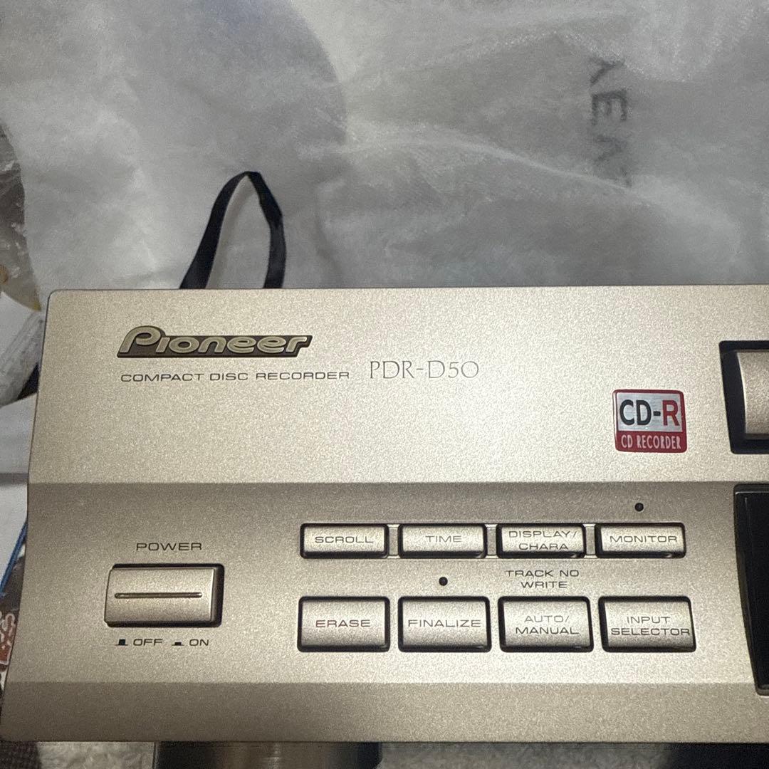 Pioneer PDR-D50 コンパクトディスクレコーダー Amazon.co.jp: パイオニア CD‐R/RWレコーダー PDR-D50 : 家電＆カメラ