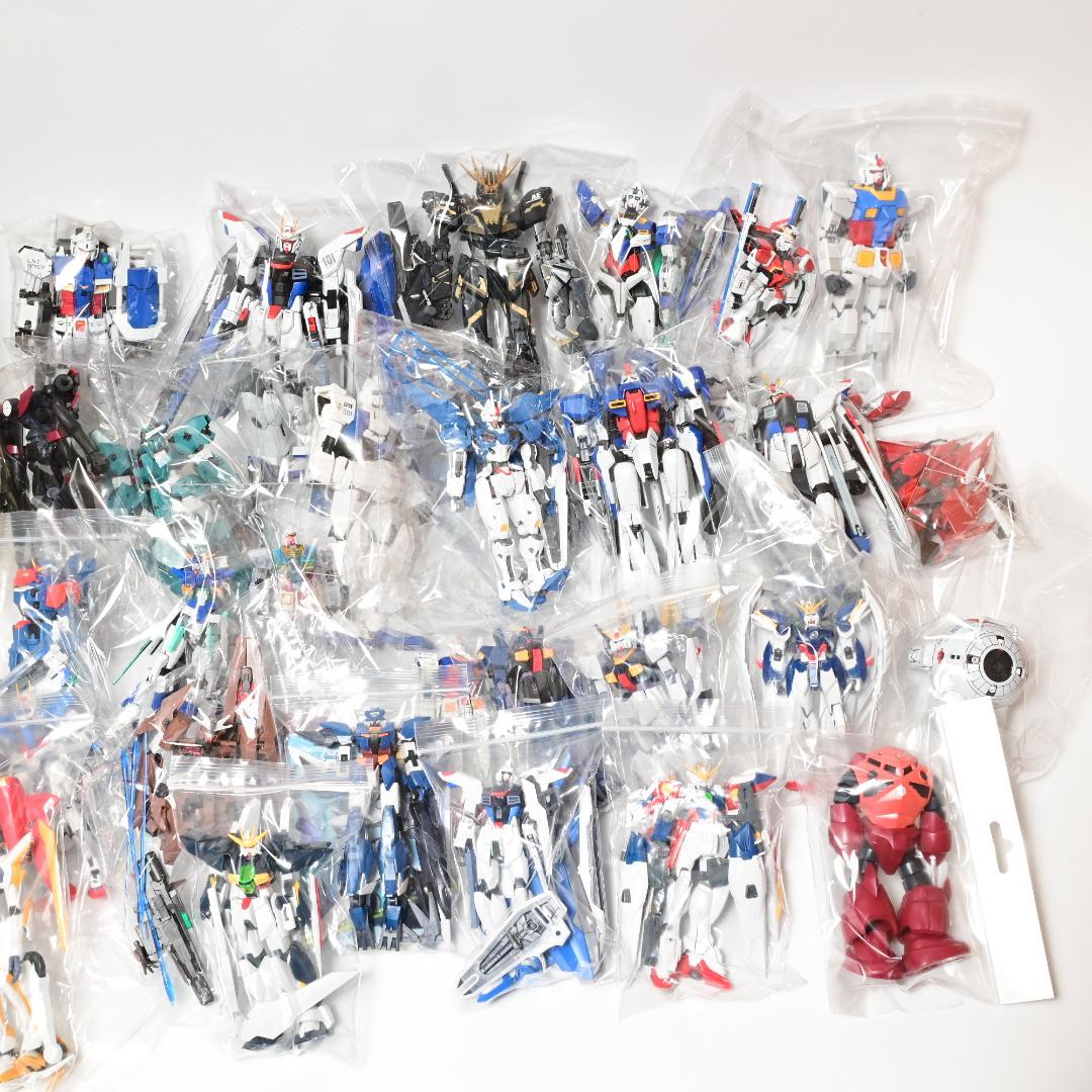 30体　まとめ　ジャンク 組済　未組み ガンプラ ガンダム プラモデル