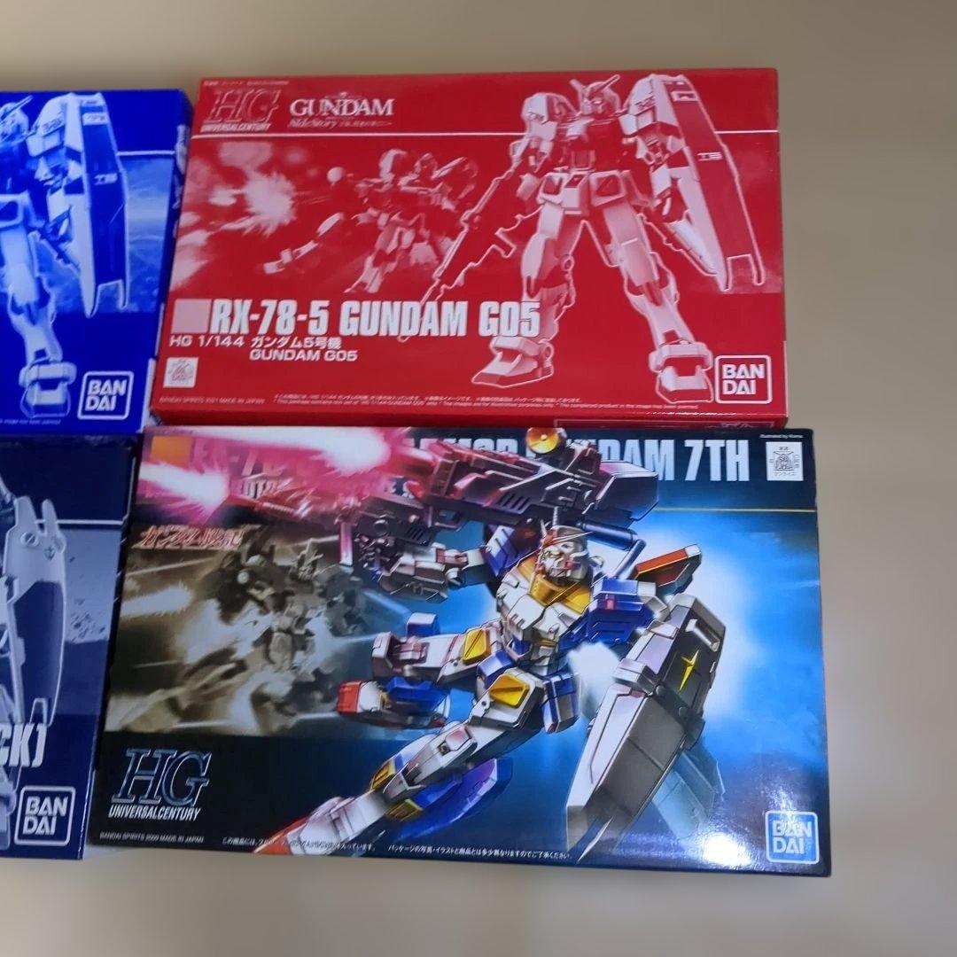 バンダイ HGUC098 フルアーマーガンダム4から7号機