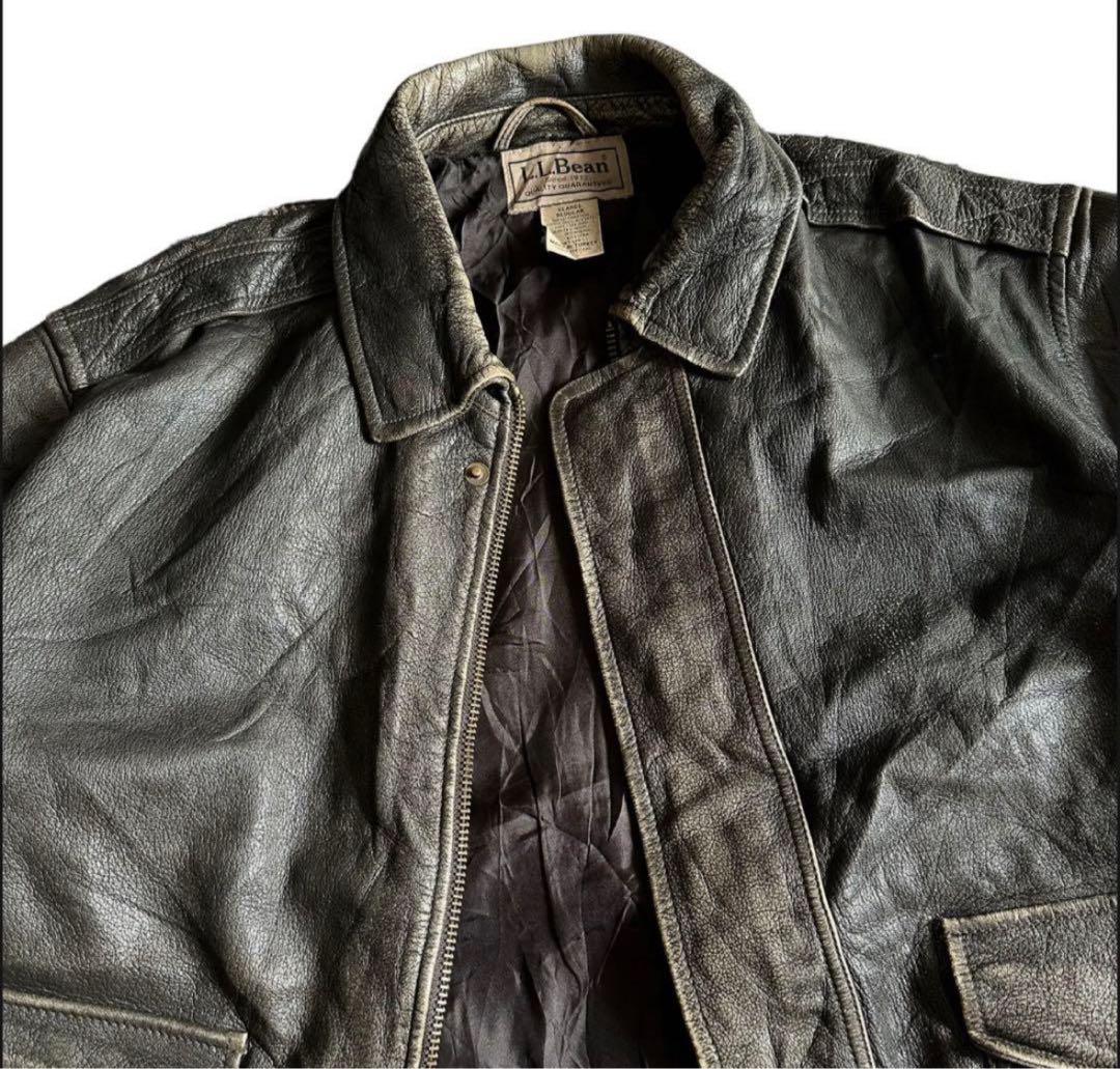 L.L.Bean レザージャケット FLYING TIGER JKT