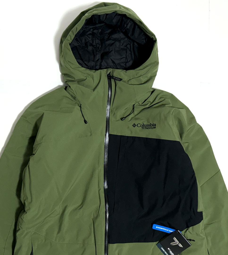 新品 コロンビア タイタニウム District IIIスノージャケットUS:L
