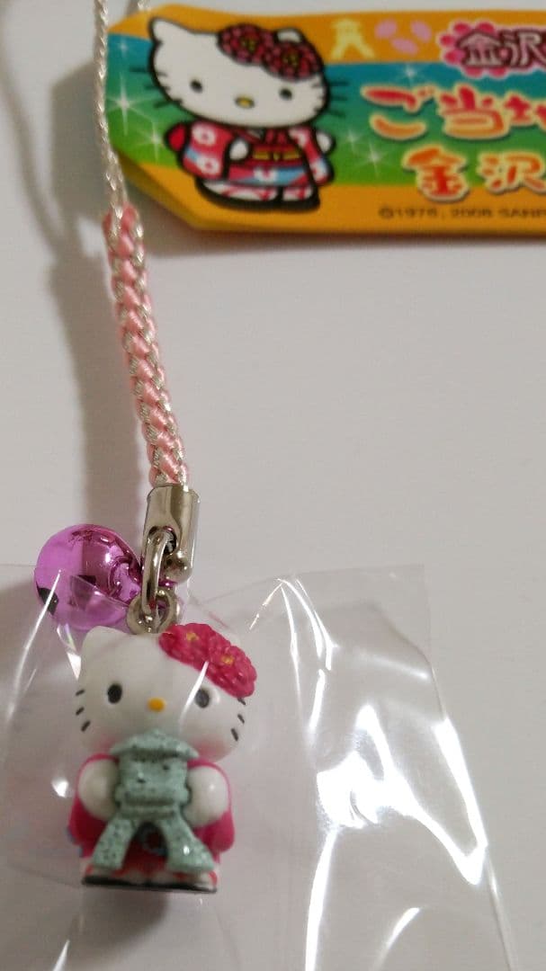 入手困難レア！極美品 金沢限定 兼六園バージョン ご当地キティ 根付け