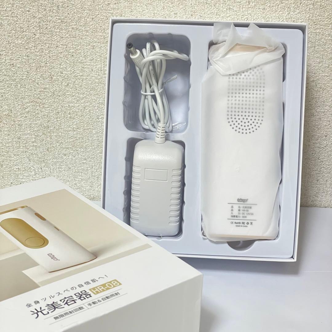 takuyo】 光美容器HR-08【脱毛器】家庭用脱毛器 脱毛 美肌 - メルカリ