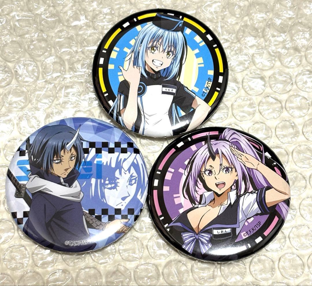 リムル=テンペスト　転生したらスライムだった件 JOYPOLIS 缶バッジ 転生したらスライムだった件 トレーディングコレクト缶バッジ リムル