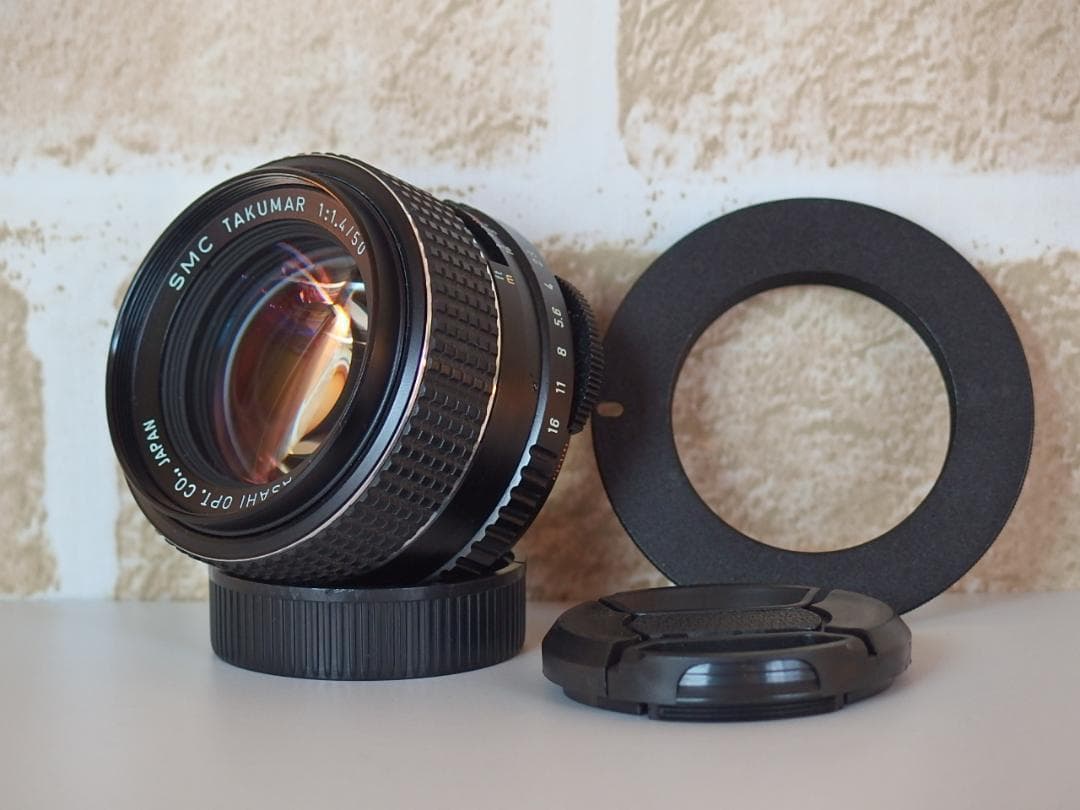 SMC Takumar 50mm F1.4 Canon EFアダプターセット 保証付 】【中古】 ペンタックス PENTAX SMC TAKUMAR 50mm F1.4 M42