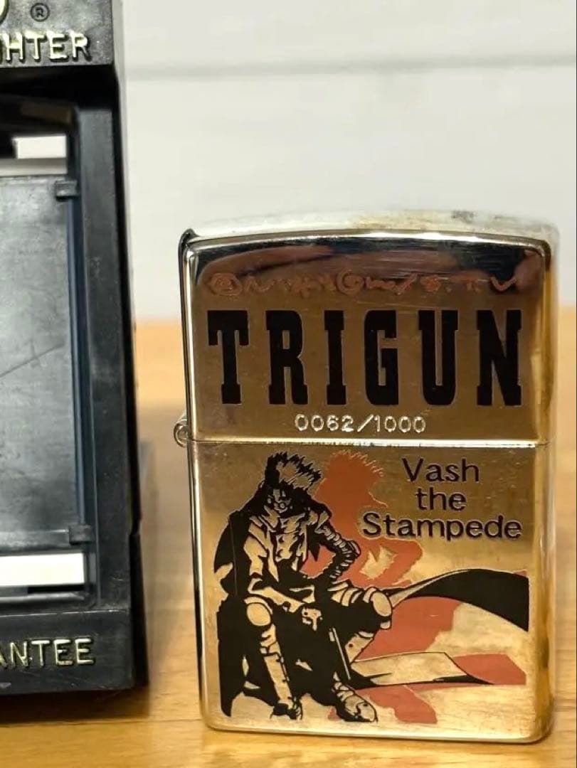 ★アニメ初期1998年頃の物★【TRIGUN】トライガンライター　62/1000