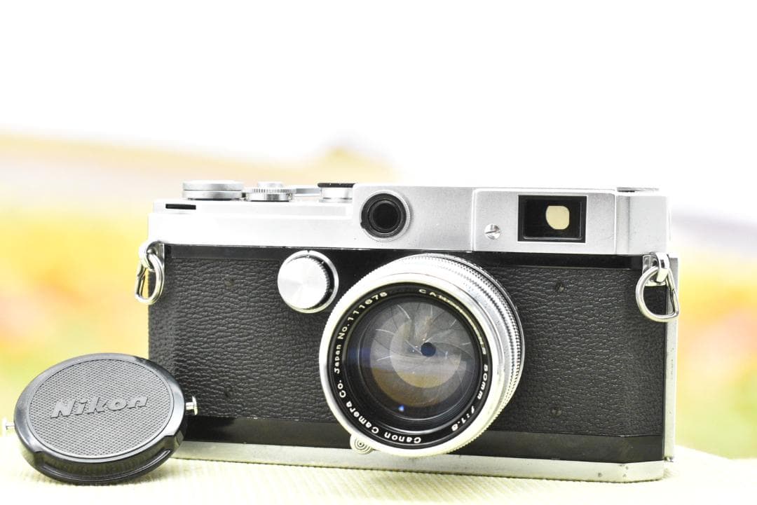 【整備済】 Canon L2 + 50mm F1.8 レンジファインダーカメラ 整備済】 Canon L2 + 50mm F1.8 レンジファインダーカメラ L2型