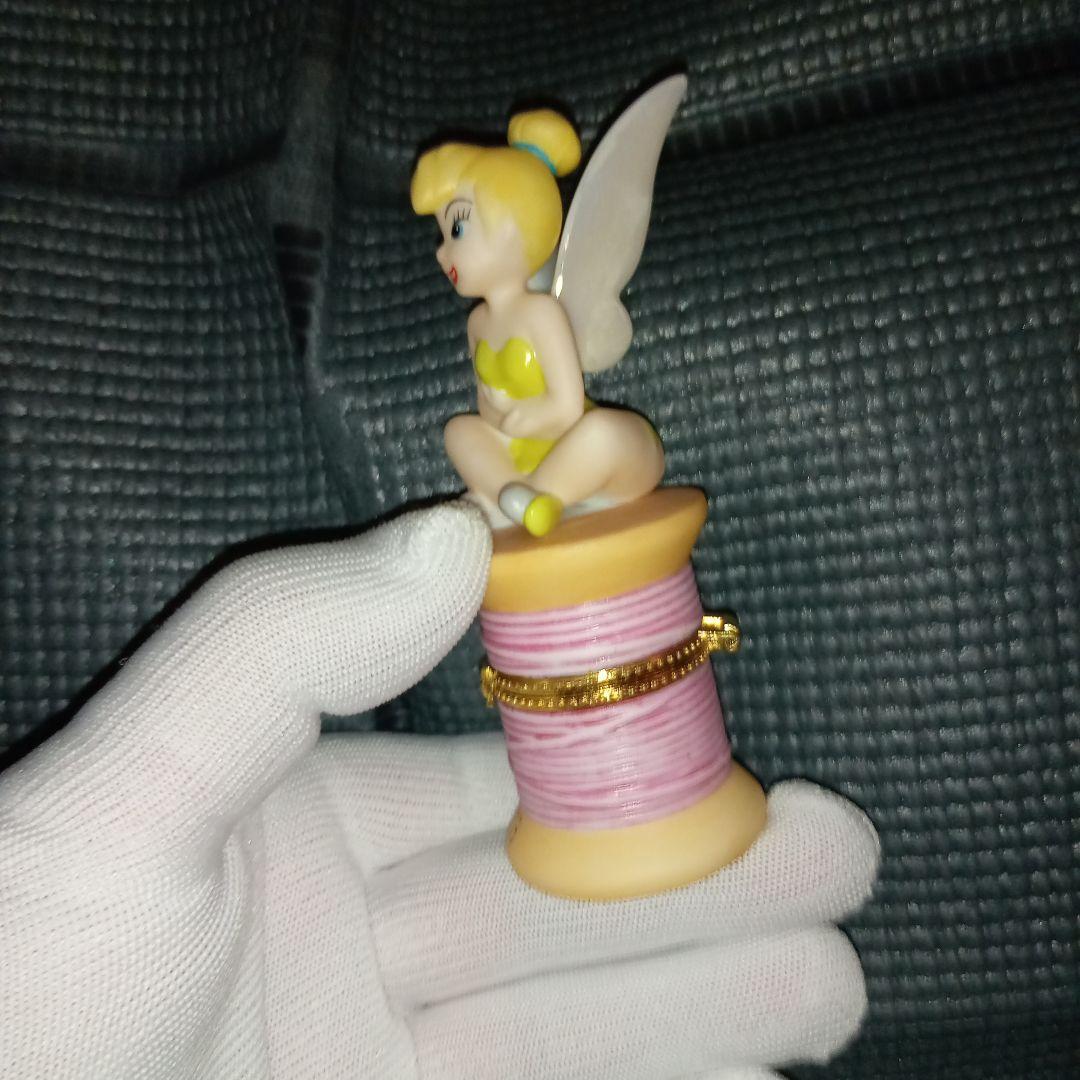 【希少品】【可愛い】ティンカーベル　2003年クリスマス　ヒンジボックス