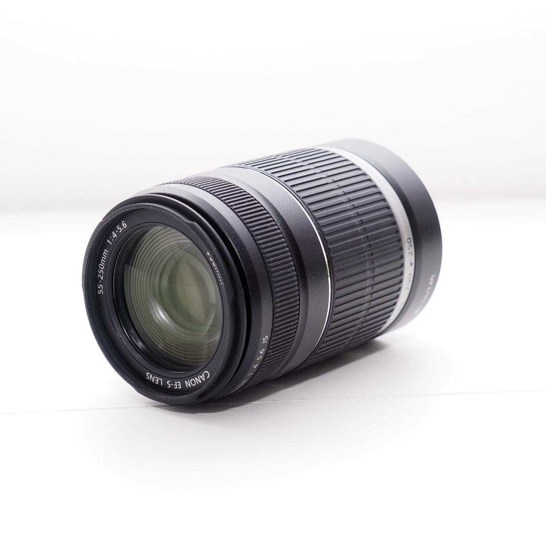 キヤノン Canon 望遠レンズ EF-S 55-250 IS ズームレンズ EF-S キヤノン Canon 55-250mm F4-5.6 IS STM 望遠レンズ 一眼レフ