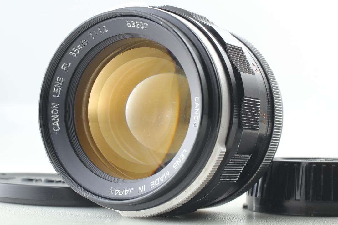 訳あり Canon FL 55mm f/1.2 FL55mm f/1.2 - Canon Camera Museum