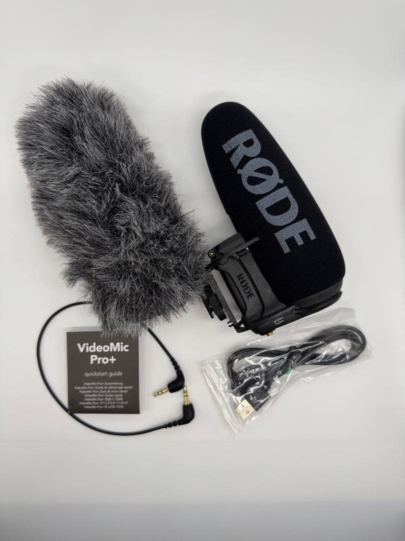 RØDE VideoMic Pro+ コンデンサーマイク Amazon.co.jp: 【国内正規品】RODE ロード VideoMic Pro+ コンデンサー