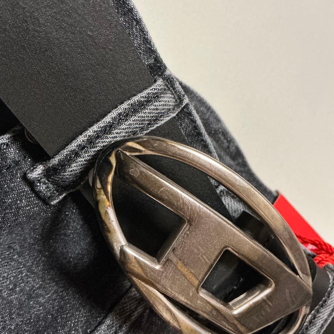 洗練されたデザイン DIESEL　Dロゴベルト　B -1DR 訳あり75