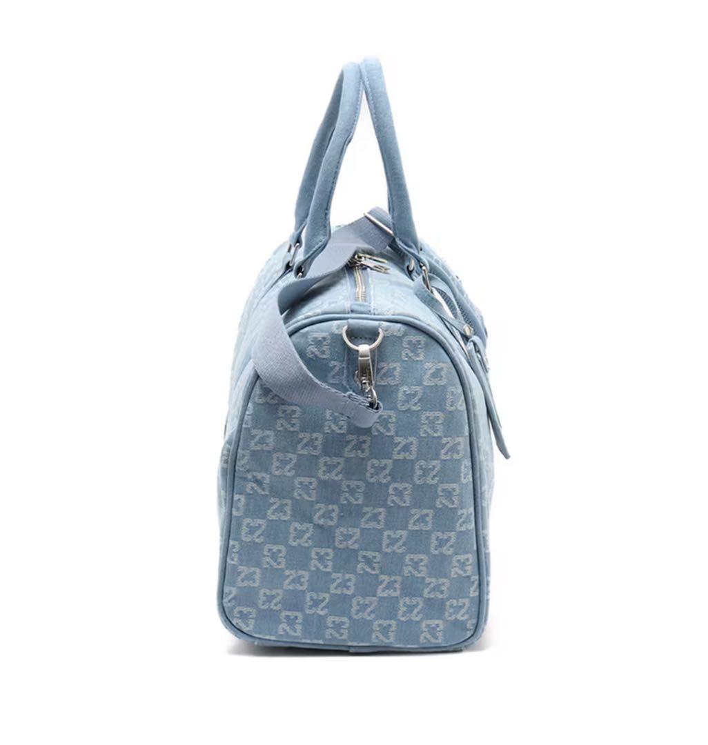 新品ジョーダン ライトブルー ダッフルバッグ - メルカリ