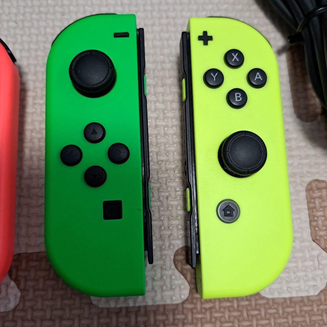 エ*ん様 Nintendo Switch 本体 4色のJoy-Con 使用可ジャ - メルカリ