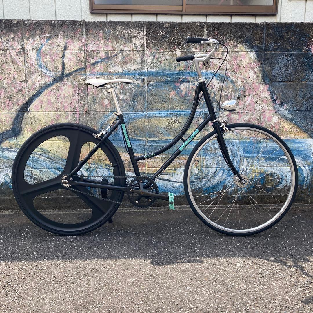 激レア！BIANCHI pistachio カスタマイズ　整備済み。 TOP - Bianchi ONLINE STORE