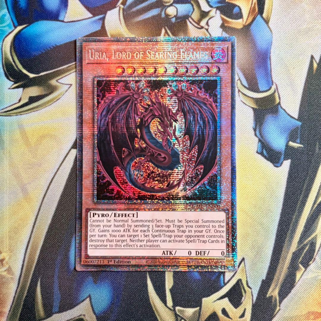 遊戯王 英語 神炎皇ウリア スターライトレア EU版 MZMU - メルカリ