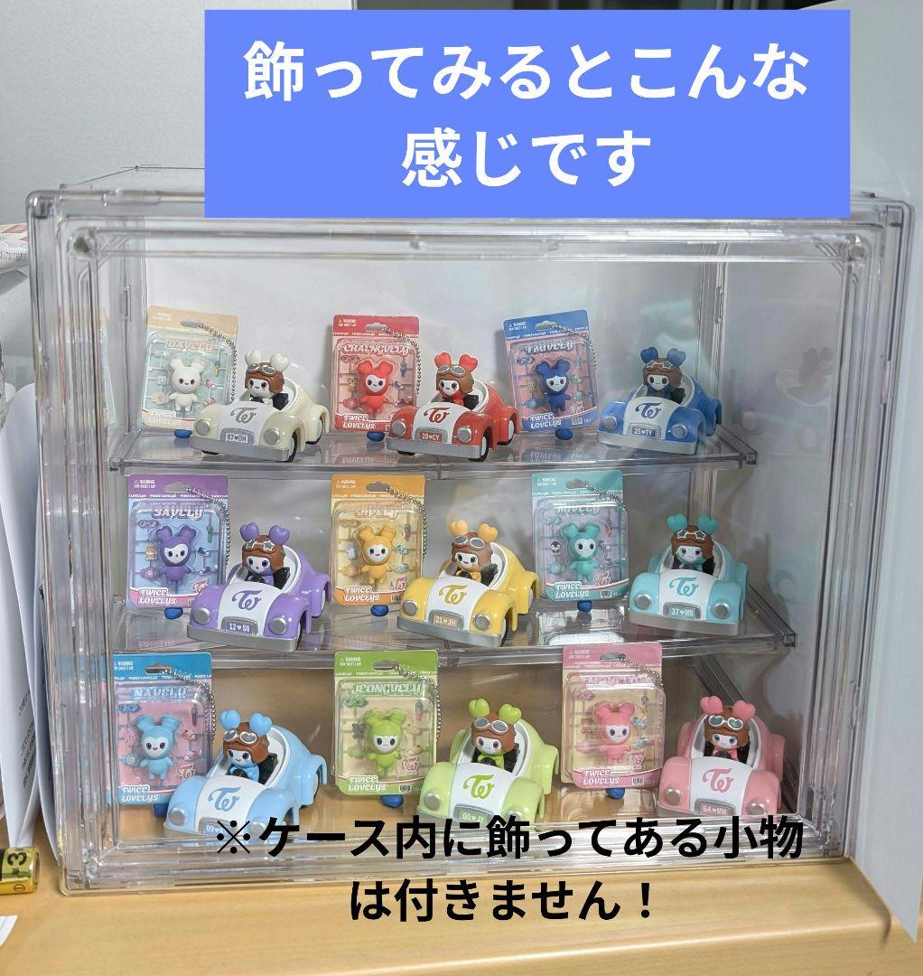 ダイソー 透明コレクションケース3段 組み立て式 4個セット - メルカリ