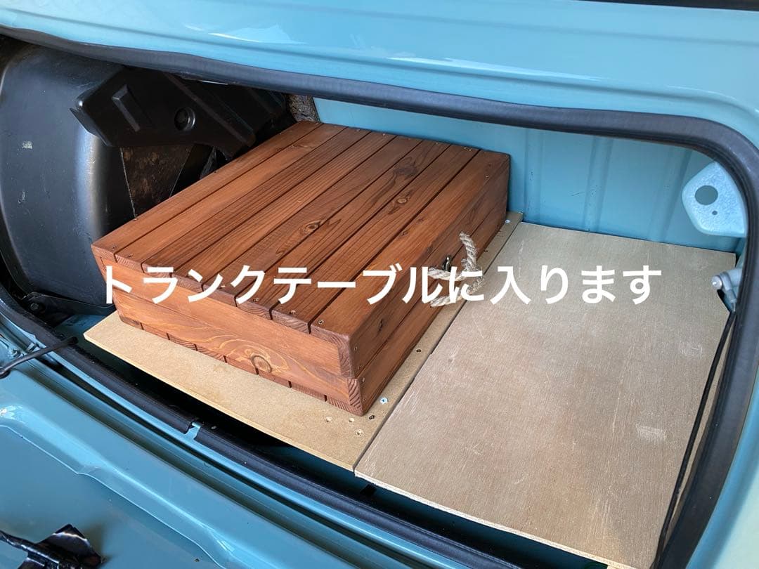クラシックミニ専用3wayトランクテーブル（茶系3色ユニオンジャック