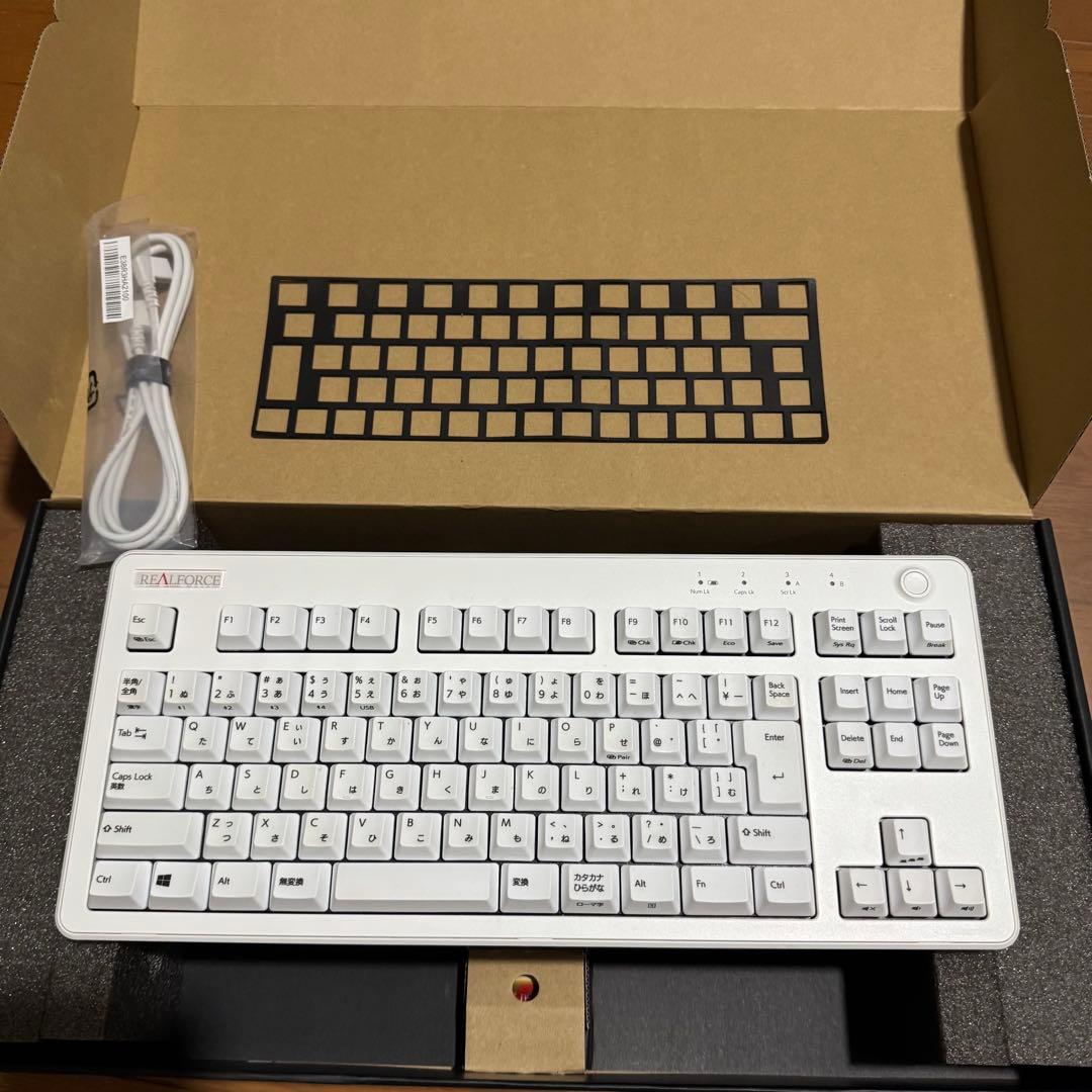 REALFORCE R3HC22 ホワイト キーボード　変荷重 ヨドバシ.com - 東プレ Topre REALFORCE R3 キーボード ハイブリッド