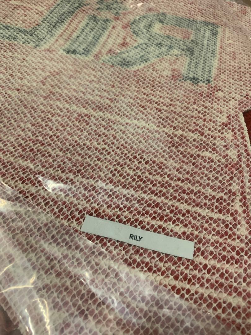 今市隆二　RILY ラグマット　赤　東京限定