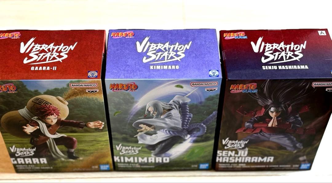 ナルトフィギュア6体セット　ナルト＋サスケ＋我愛羅＋君麻呂＋柱間セット