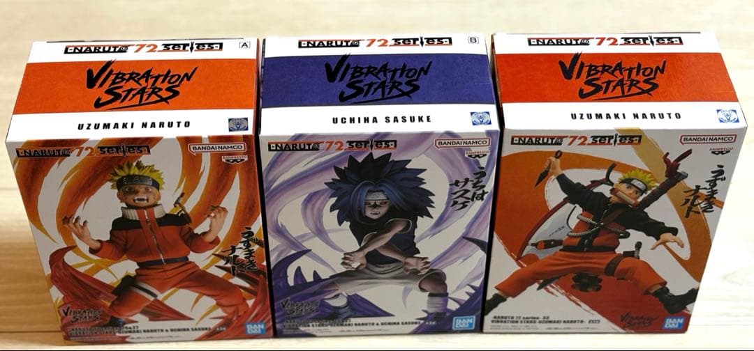 ナルトフィギュア6体セット　ナルト＋サスケ＋我愛羅＋君麻呂＋柱間セット