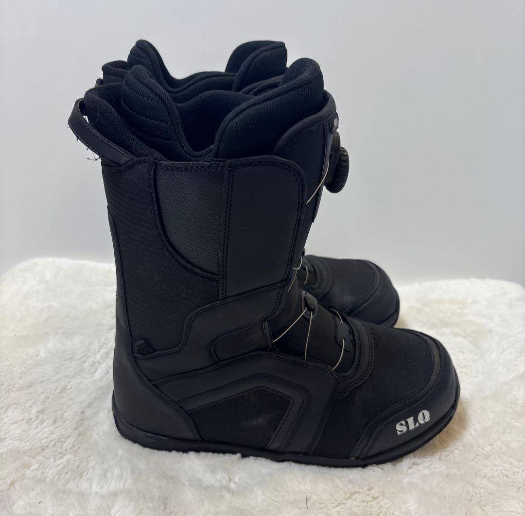 SLQ 27cm 27.5cm 黒　メンズブラック スノーボードブーツ　スノボ
