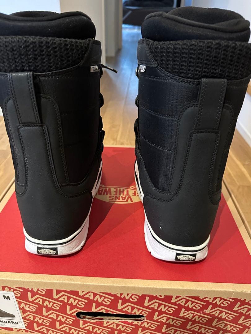 ヴァンズ VANS ハイスタンダード BLACK/WHITE 27.0cm